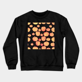 swirly pumpkin pattern Crewneck Sweatshirt